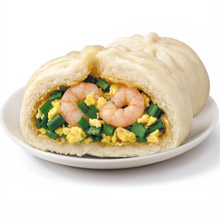 halal shrimp chive steam bao by lanzhou old moon halal shrimp chive steam bao by lanzhou old moon